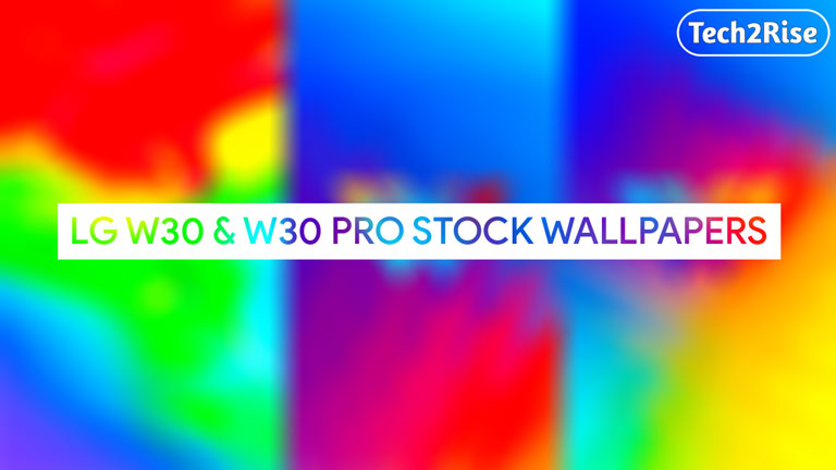 Download LG W30 Stock Wallpapers