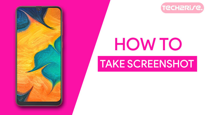 How To Take Screenshot In Samsung Galaxy A30