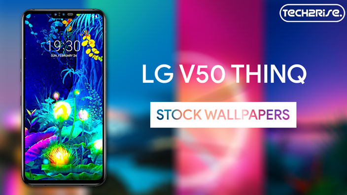 Download LG V50 ThinQ Stock Wallpapers