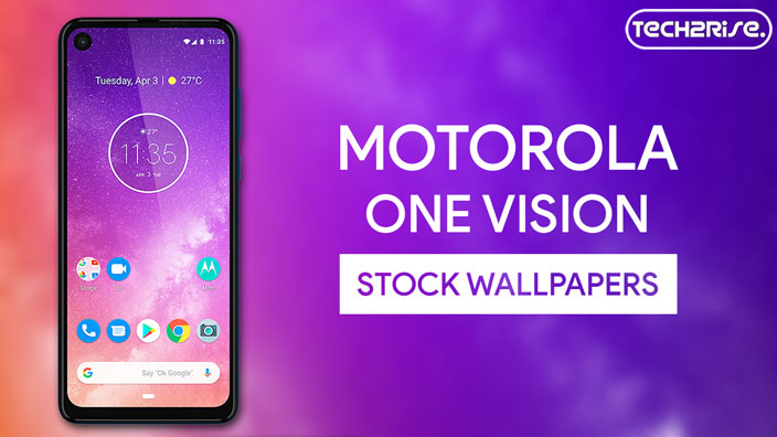 Download Motorola One Vision Stock Wallpapers