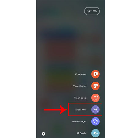 Take Screenshot In Galaxy Note 10