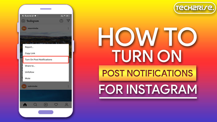 How To Turn On Post Notifications For Instagram