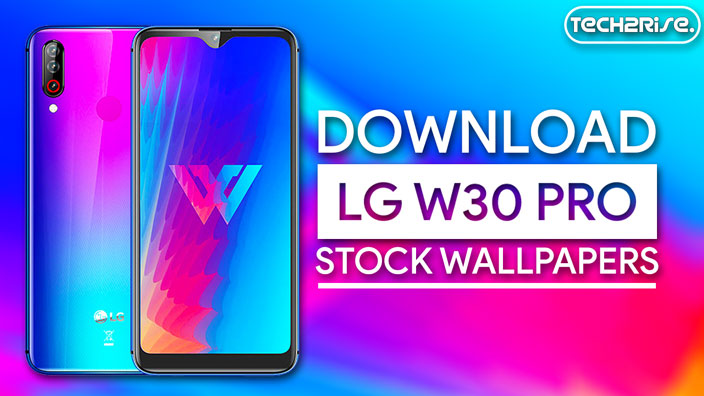 LG W30 Pro Stock Wallpapers