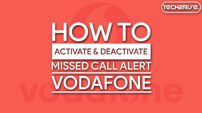Activate Missed Call Alert In Vodafone