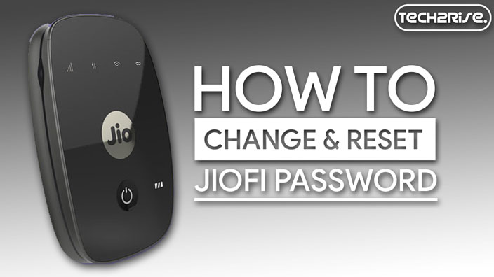 How To Change JioFi Password