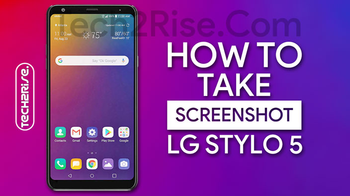 How To Take Screenshot In LG Stylo 5