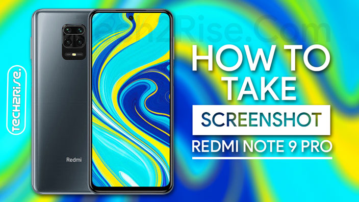 How To Take Screenshot In Xiaomi Redmi Note 9 Pro