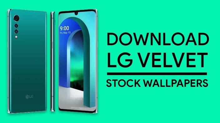 Download LG Velvet Stock Wallpapers