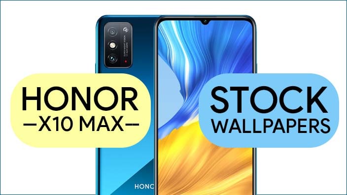 Honor X10 Max Stock Wallpapers