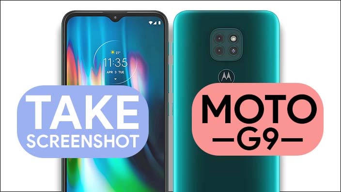 Take Screenshot In Moto G9