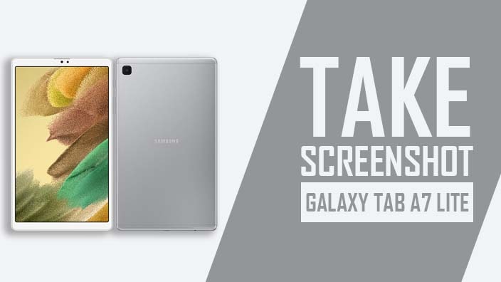 How to Take Screenshot In Samsung Galaxy Tab A7 Lite