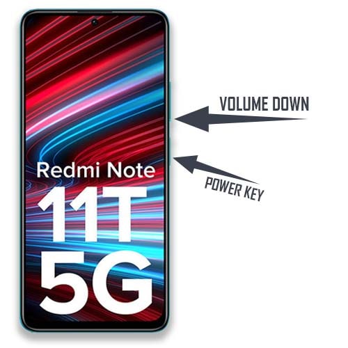 Take Screenshot In Redmi Note 11T 5G