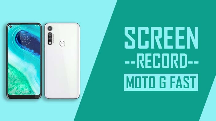 How to Screen Record On Moto G Fast
